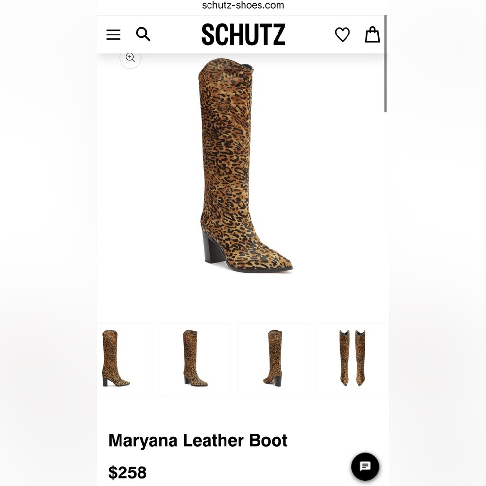 Price Firm - SCHUTZ Fur + Leather Boots - Picture 5 of 11